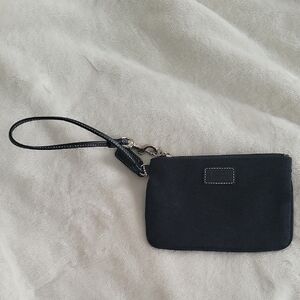 Coach Black Wristlet